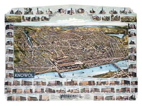 Beautifully Restored Map Of Haverhill Massachusetts In 1893 Knowol