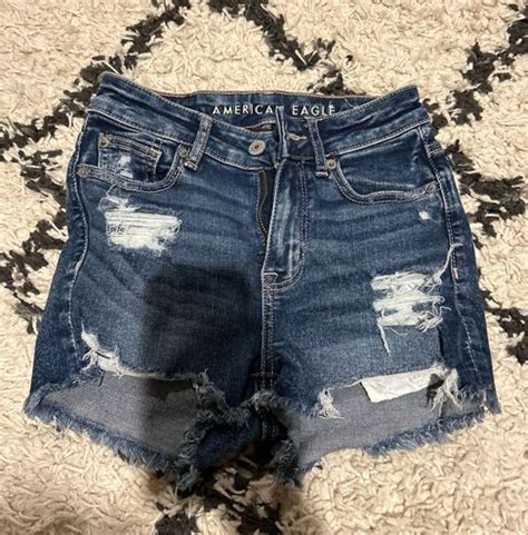 American Eagle Jean Shorts Size 00 12 From Elissa