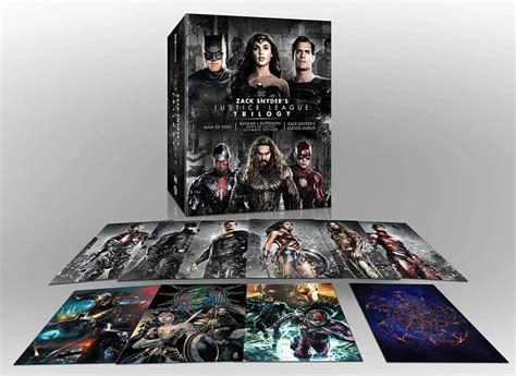 Zack Snyders Justice League Trilogy Box Set Releasing To 4k Blu Ray