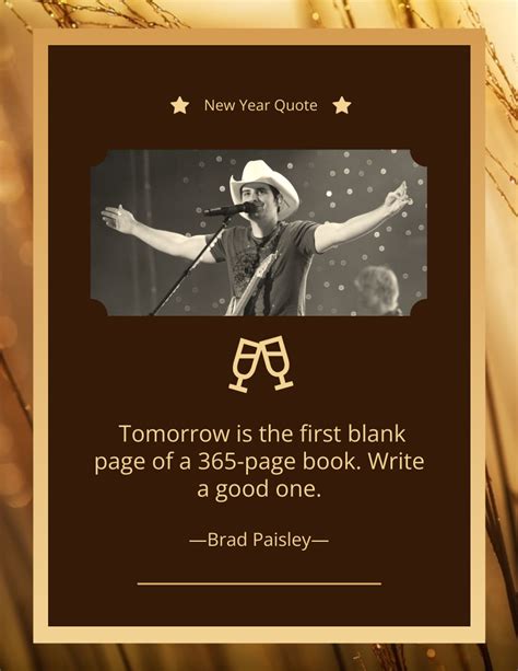 Tomorrow is the first blank page of a 365-page book. Write a good one ...