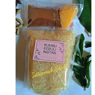 Jual Nasi Kebuli Instan 500 Gr Beras Basmati Dengan Bumbu Nasi Kebuli