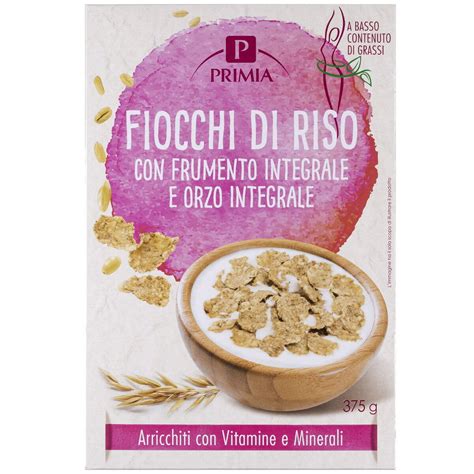 FIOCCHI RISO E FRUMENTO INTEGRALE PRIMIA 375 G Tigros