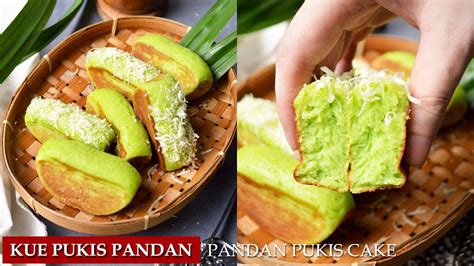 Resep Kue Pukis Pandan Lembut Dan Empuk Pandan Pukis Cake