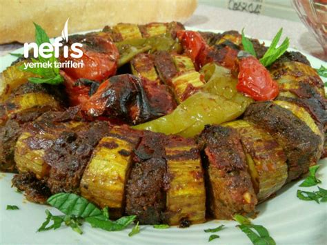 Pratik Kabak Kebabı Köfteli Kabak Dizme Nefis Yemek Tarifleri