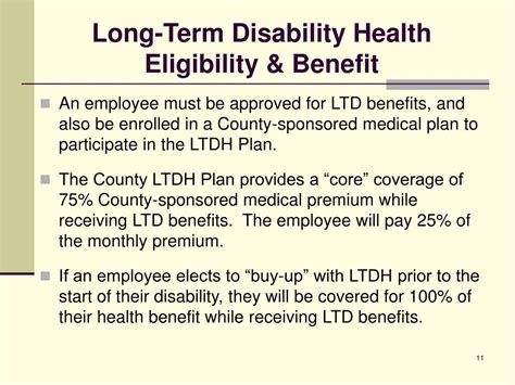 Ppt Long Term Disability And Survivor Benefit Plan Powerpoint