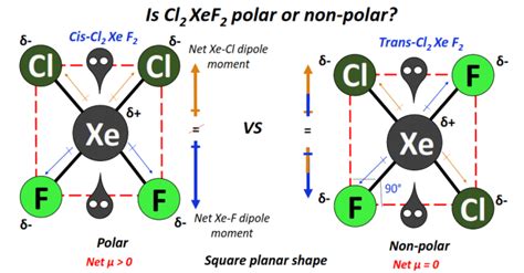 Cl2xef2 Polar Or Nonpolar Chemistry Qna