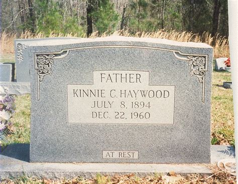 Kinnie Columbus Haywood Find A Grave Memorial