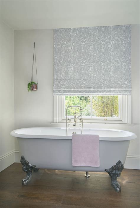 Grey Blinds for Bathroom Décor Pink bathroom decor Bathroom blinds