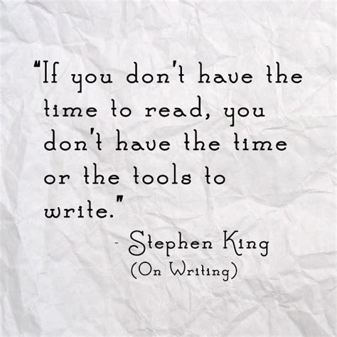 Quote Of The Week Stephen King Writing Quotes Stephen King Quotes