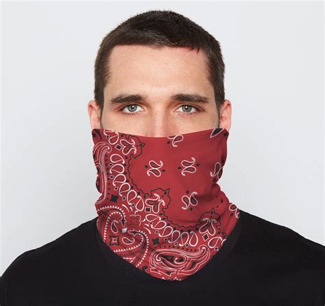 Neck Gaiter Red Bandana Mod Thread