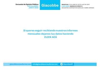 Encuesta Giacobbe Junio Ppt