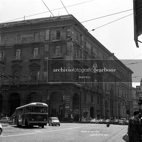 Napoli Archivio Fotografico Carbone Via Enrico Pessina Angolo