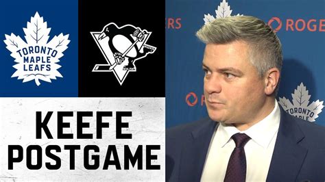 Sheldon Keefe | Post Game | Toronto Maple Leafs