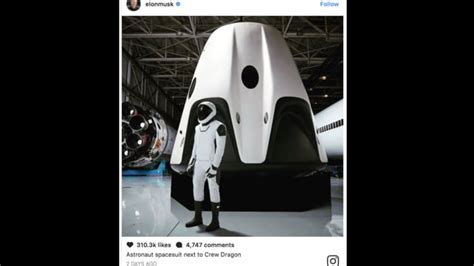 Elon Musk reveals the complete SpaceX spacesuit for the first time