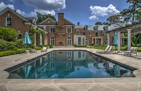 13000 Square Foot Georgian Style Brick Mansion In Atlanta Ga Homes