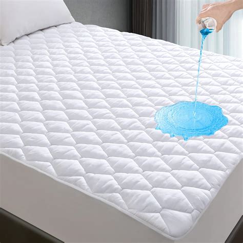 Queen Mattress Protector Waterproof Breathable Noiseless