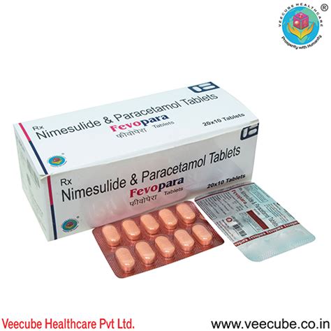 Fevopara Tablets Veecube Healthcare Pvt Ltd