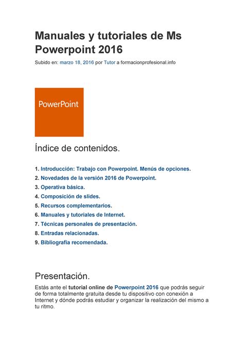 Manual De Power Point Actividades Para Trabajar Manuales Y