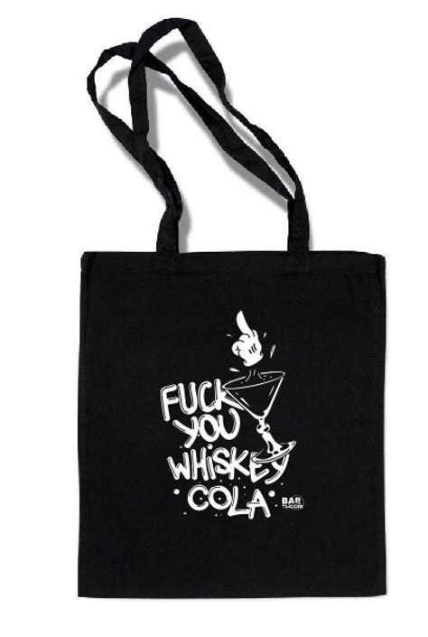 Шопер Fuck You Whiskey Kola купити в магазині BarTrigger