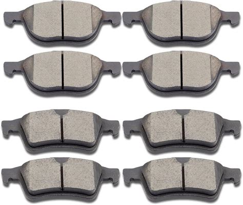 Amazon Cciyu D1044 D1095 Front Rear Ceramic Brake Pads Kits 8pcs