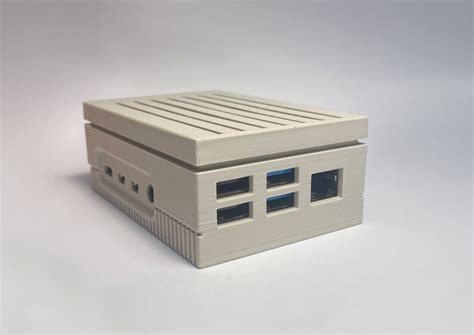 3d Printed Raspberry Pi 4 Retro Case Etsy