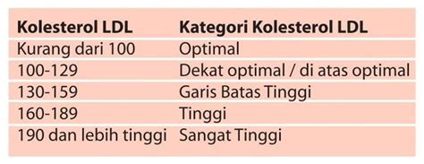 Ketahui Kadar Kolesterol Normal Ciri Ciri Dan Cara Ceknya Kumparan