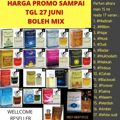 Jual Parfum Minyak Wangi Al Haromain Haramain Alharamain Alharomain