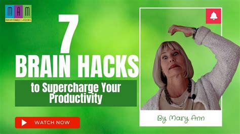 7 Brain Hacks To Supercharge Your Productivity Youtube