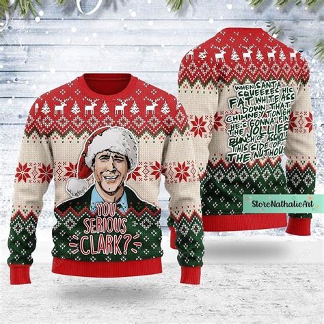 Christmas Clark Griswold Ugly Sweater Lefrock Online Store