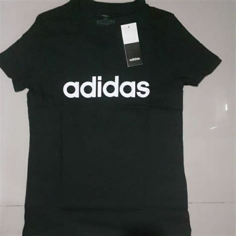 Jual Adidas Essentials Linear Tee Original Wanita Shopee Indonesia