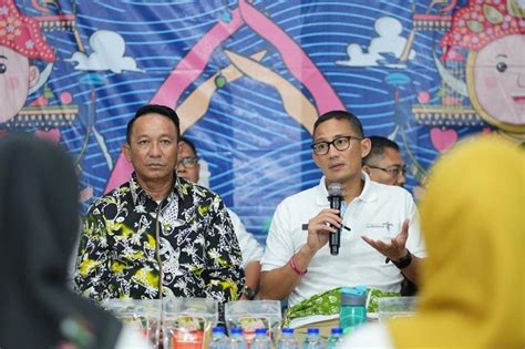 Sandiaga Uno Dorong Pemberdayaan UMKM Belitung Timur Agar Tercipta