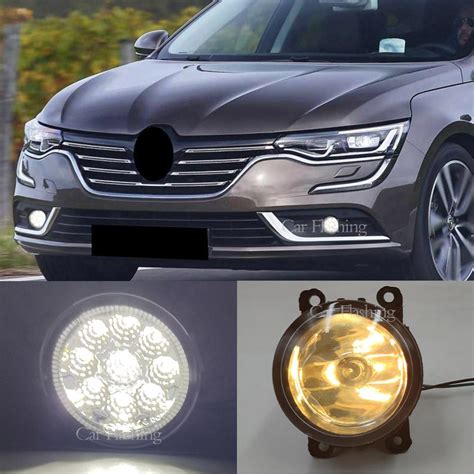 Buy 1 Set Headlight Led Fog Lamp For Renault Duster Logan Koleos Clio