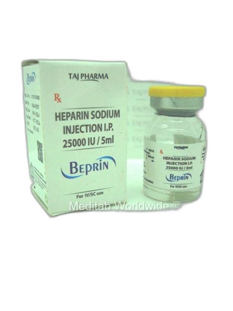 Heparin Sodium Injection At ₹ 100piece Heparin Injection In Mumbai