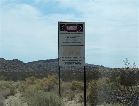 Uxo Warning Goldstone Deep Space Communications Complex Fo Flickr