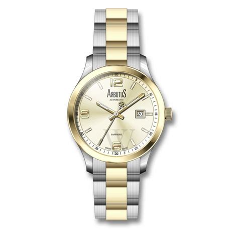 Men's Swiss-made Collection Stainless Steel Gold-tone Dial Watch | World of Watches