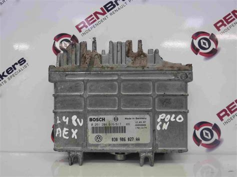 Volkswagen Polo 1995 1999 6n 1 4 8v AEX ECU 030906026AA Store Used