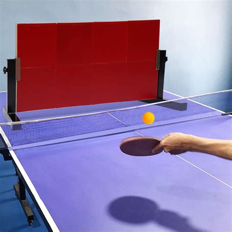 Ping Pong Rebounder Planche De Tennis De Table Rebond Avec 8