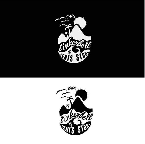 Tinkerbell Black and White Logo - LogoDix