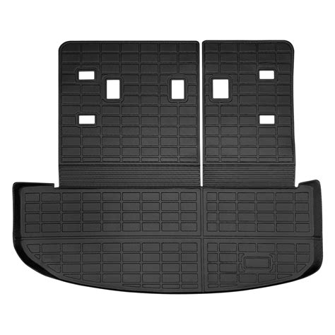 Ikon Motorsports Trunk Mat With Backrest Cover Compatible With 2020