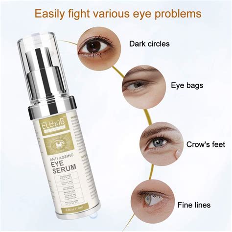 Anti Ageing Eye Serum: Reduce Wrinkles, Dark Circles & Puffy Eyes