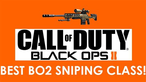 QUICKSCOPING IN BLACK OPS 2 BEST QUICKSCOPING SNIPER CLASS SETUP