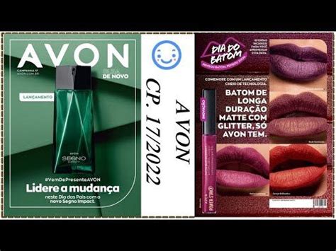 FOLHETO AVON CP 17 2022 AVON COSMÉTICOS SEGNO IMPACT DIA DOS PAIS