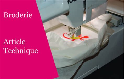 Broder Des étiquettes Technique Broderie Breizh Mama