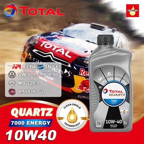 汽車機油TOTAL QUARTZ 7000 ENERGY 10W 40 合成機油 瘋油網