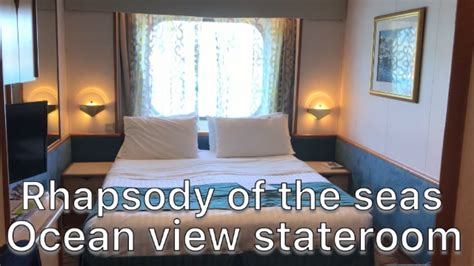 Royal Caribbean Ocean View Stateroom 3580 Rhapsody Of The Seas 2018