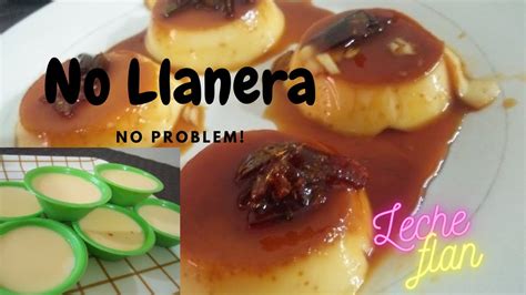 How To Make Leche Flan Without Llanera With Whole Egg Youtube