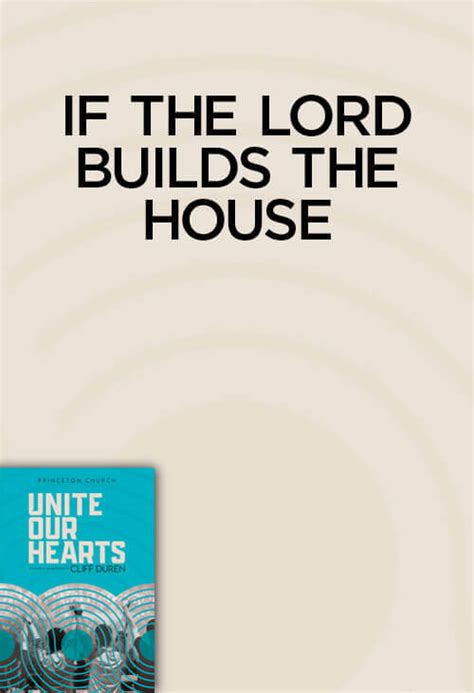 Prism Music If The Lord Builds The House