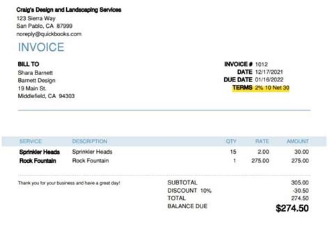 Common Invoice Payment Terms And Tips On Setting Them