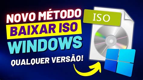 NOVO MÉTODO Como Baixar o Windows Qualquer Versão Oficial YouTube