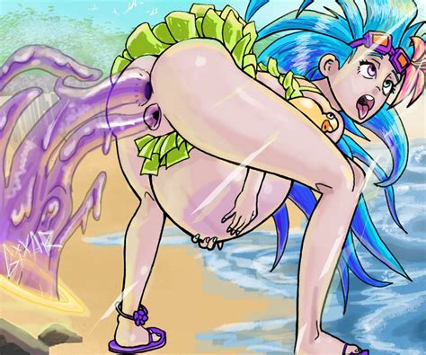 Zoe Gets Slimed By Gixar Hentai Foundry